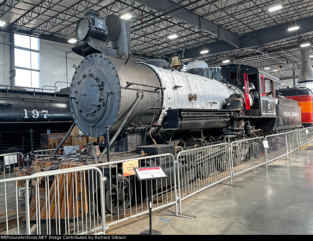 Polson Logging Company 2 Steam Locomotive